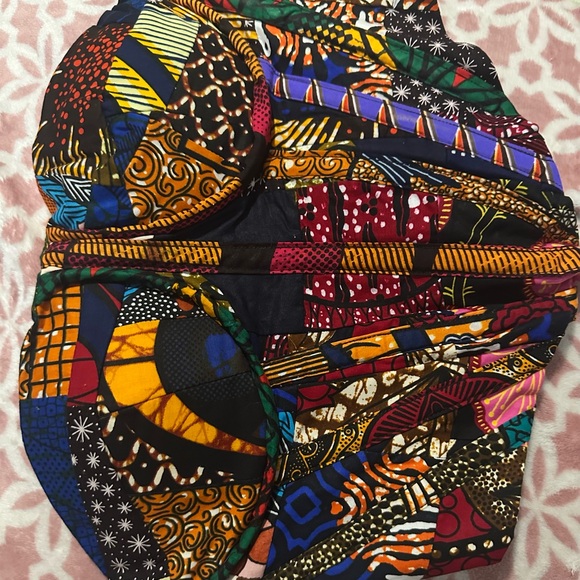 African Ankara Bustier, Size 14/16, 36C-38C bra size - Picture 3 of 9